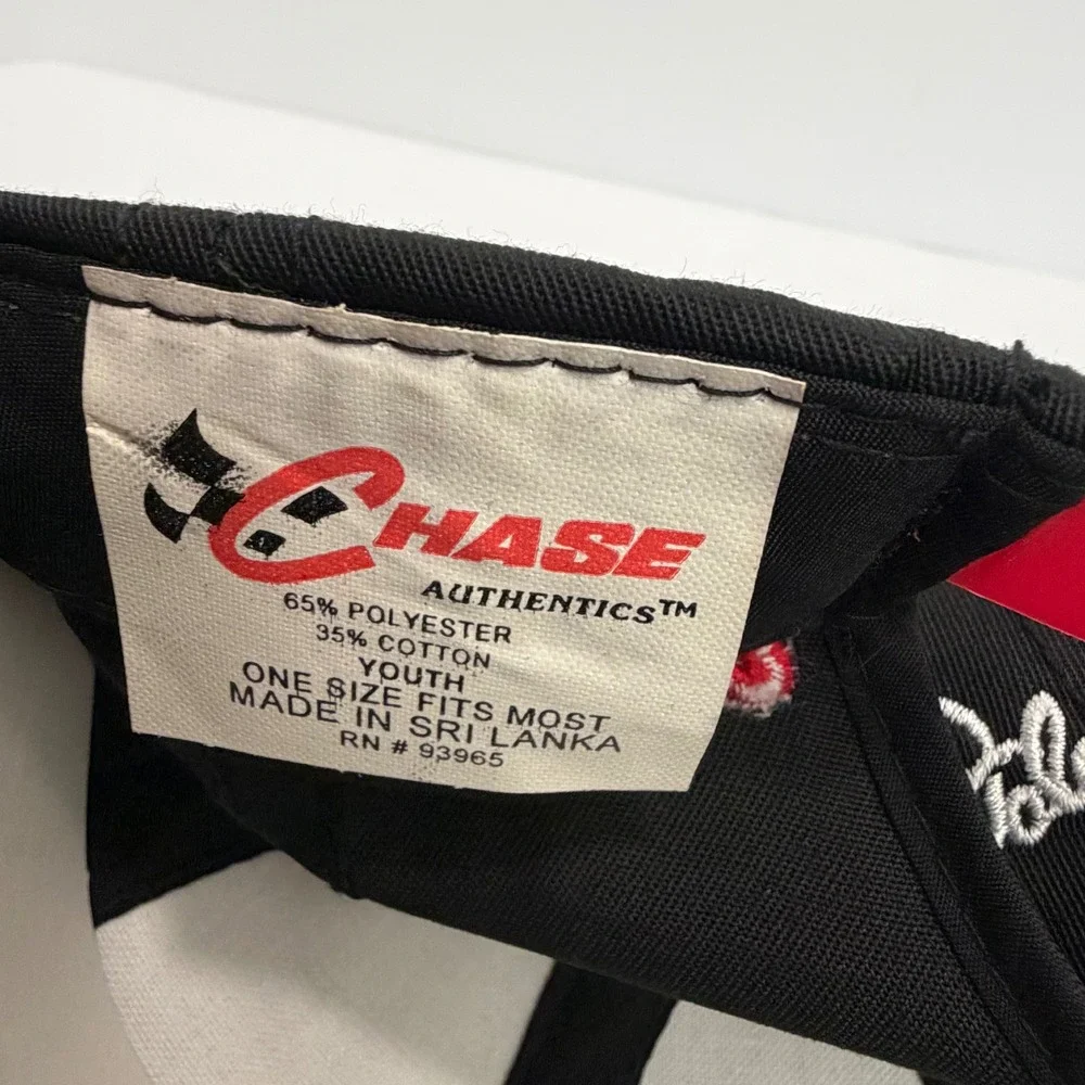 VTG Chase Authentics Dale Earnhardt 3 NASCAR Youth Snapback Hat Black Red NWT